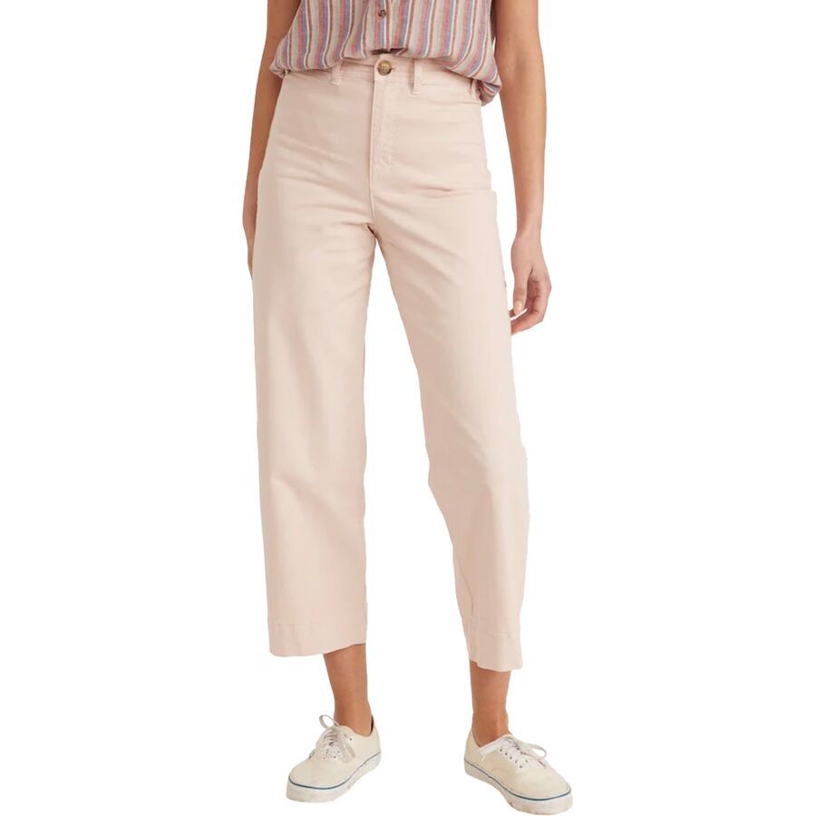 Bridget Slim Wide Leg Crop Pants - Women's