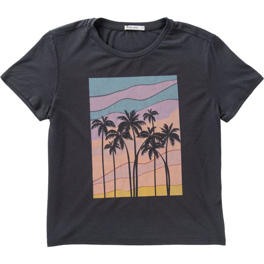 Graphic Triblend Crop T-Shirt - Women's