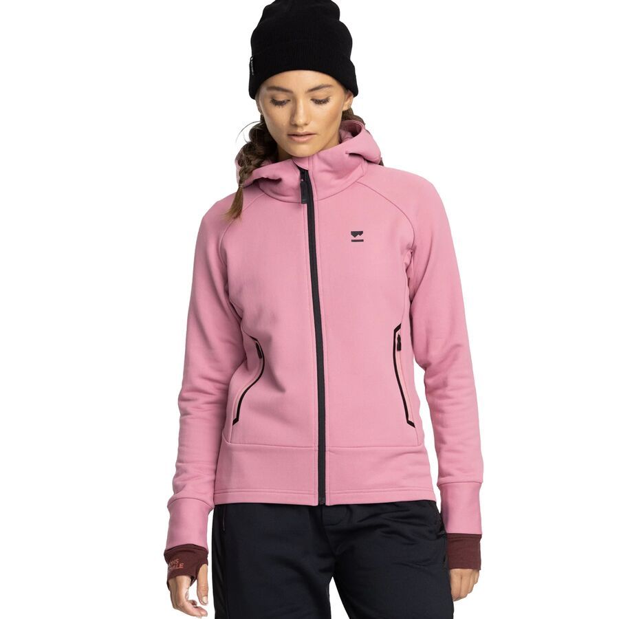 Nevis Wool Fleece Hooded Jacket - Women's