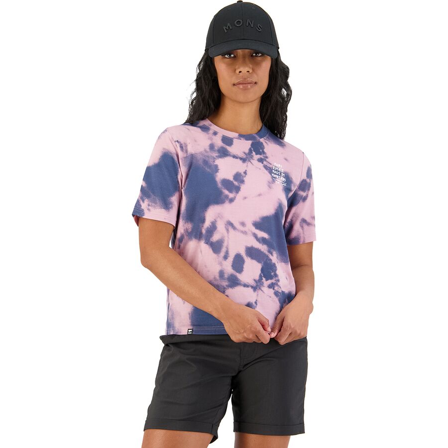 Icon Relaxed Tie Dyed T-Shirt - Women's