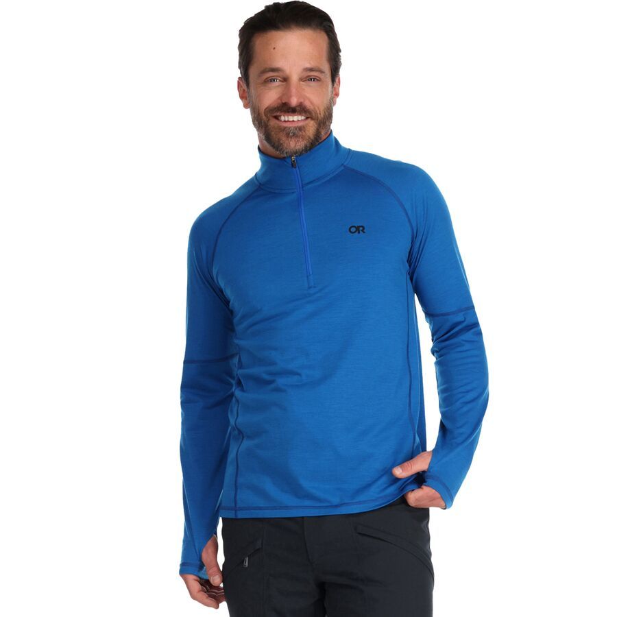 Alpine Onset Merino Quarter Zip Baselayer Top - Men's
