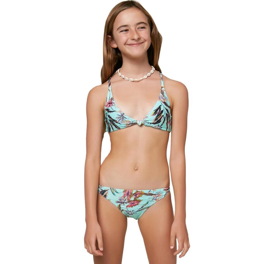 Aloha Knot Top Swim Set - Girls'