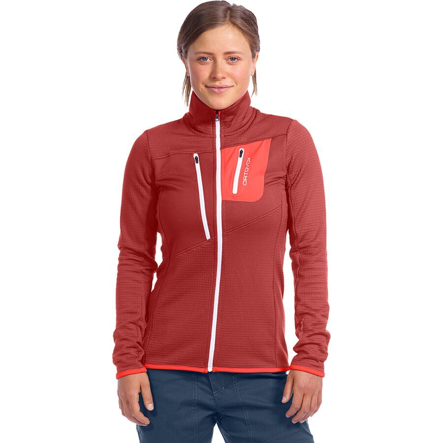 Fleece Grid Jacket - Women's