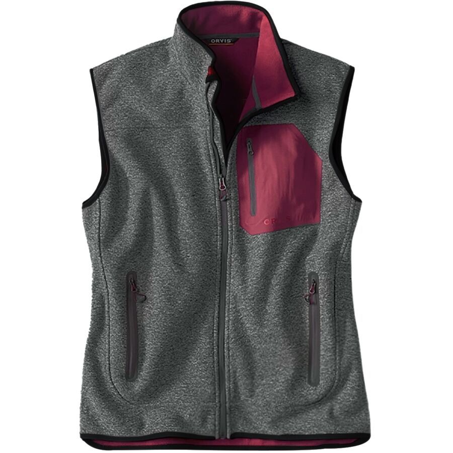 Orvis Windproof Sweater Fleece Vest Men's Men