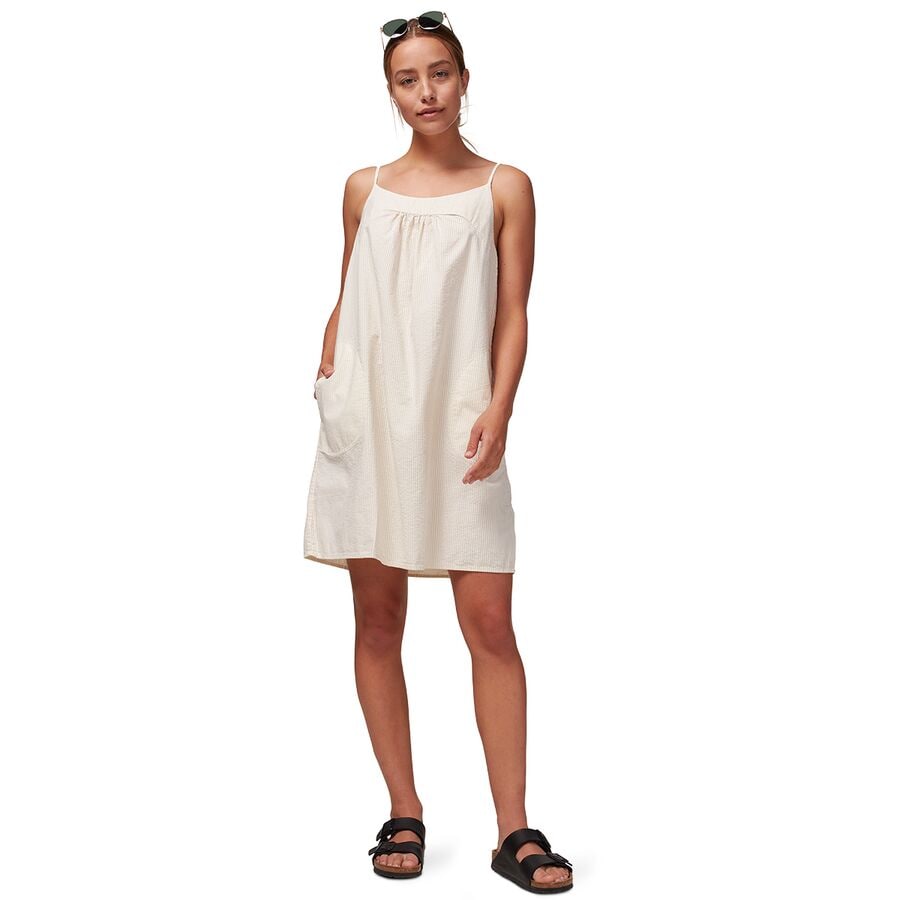 Organic Cotton Seersucker Dress - Women's