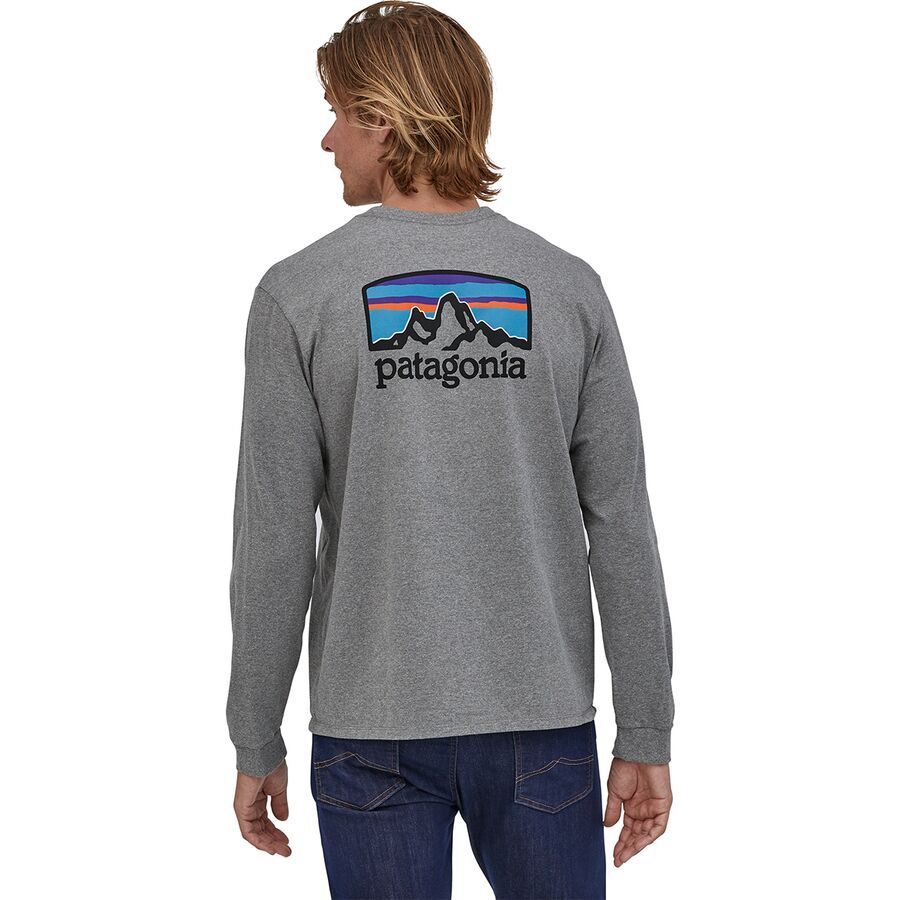 Fitz Roy Horizons Long-Sleeve Responsibili-T-Shirt - Men's