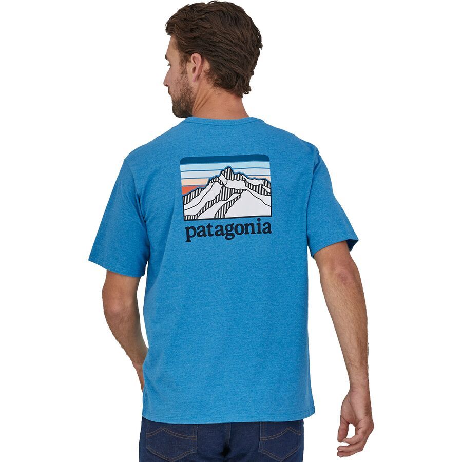 Line Logo Ridge Pocket Responsibili-T-Shirt - Men's