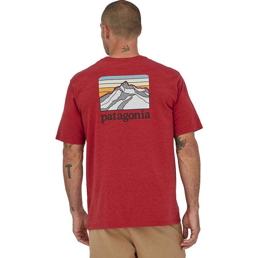 Line Logo Ridge Pocket Responsibili-T-Shirt - Men's