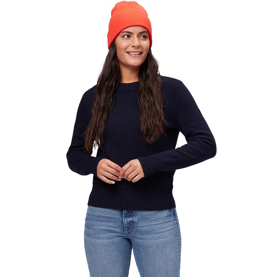 Recycled Wool Crewneck Sweater - Women's