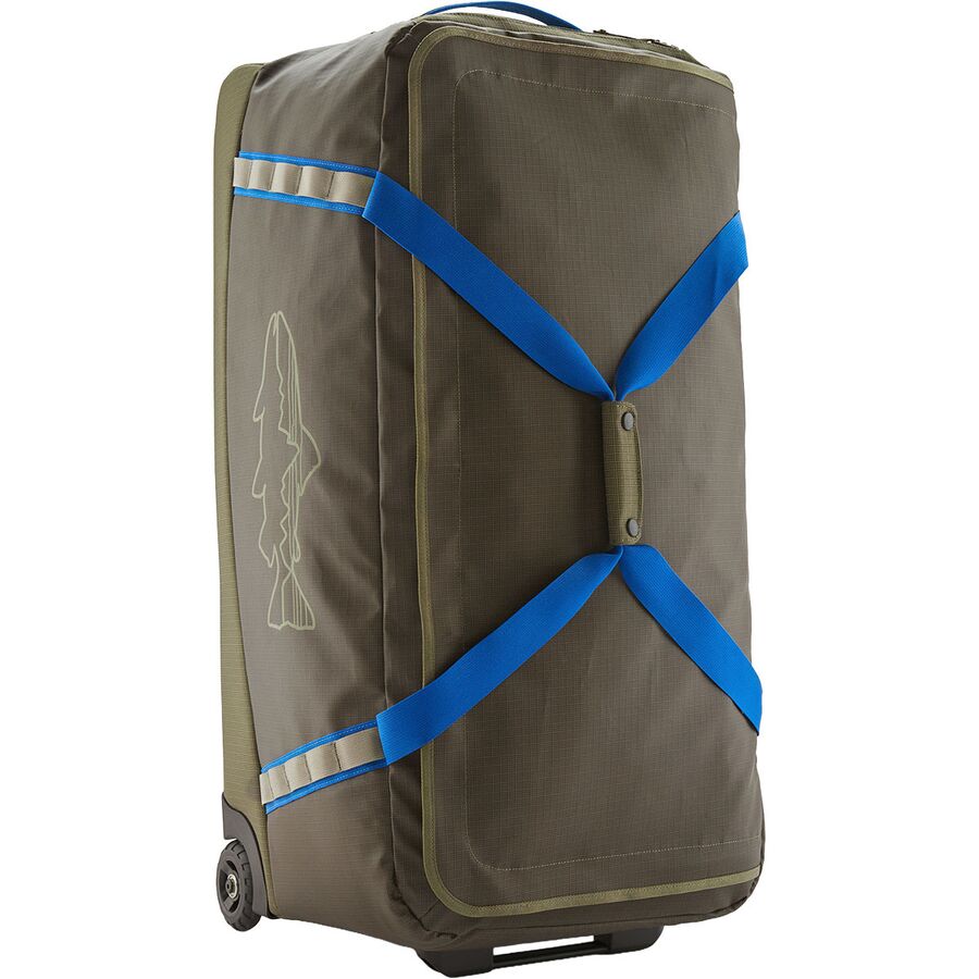 Black Hole Matte Wheeled Duffel 100L