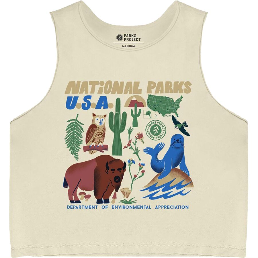National Parks of the USA Organic Tank Top - Women's
