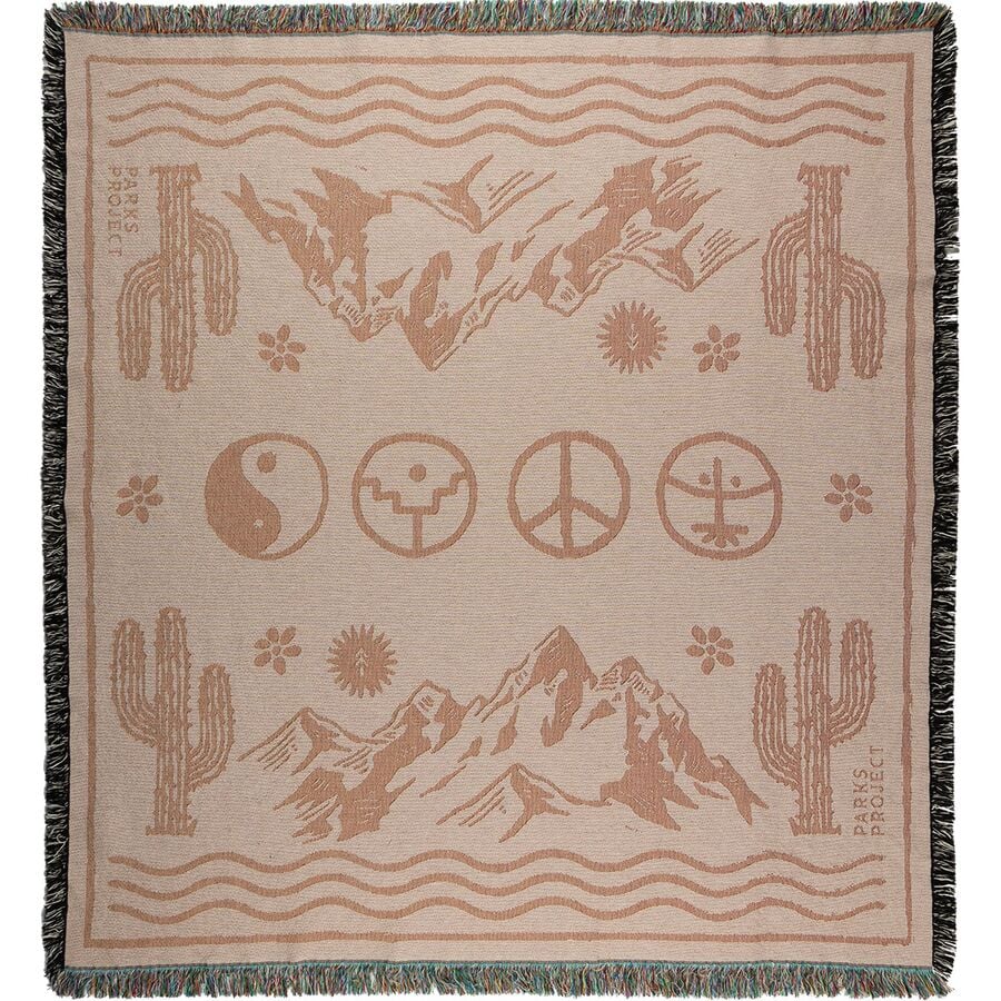 Beyond The Valley Woven Blanket