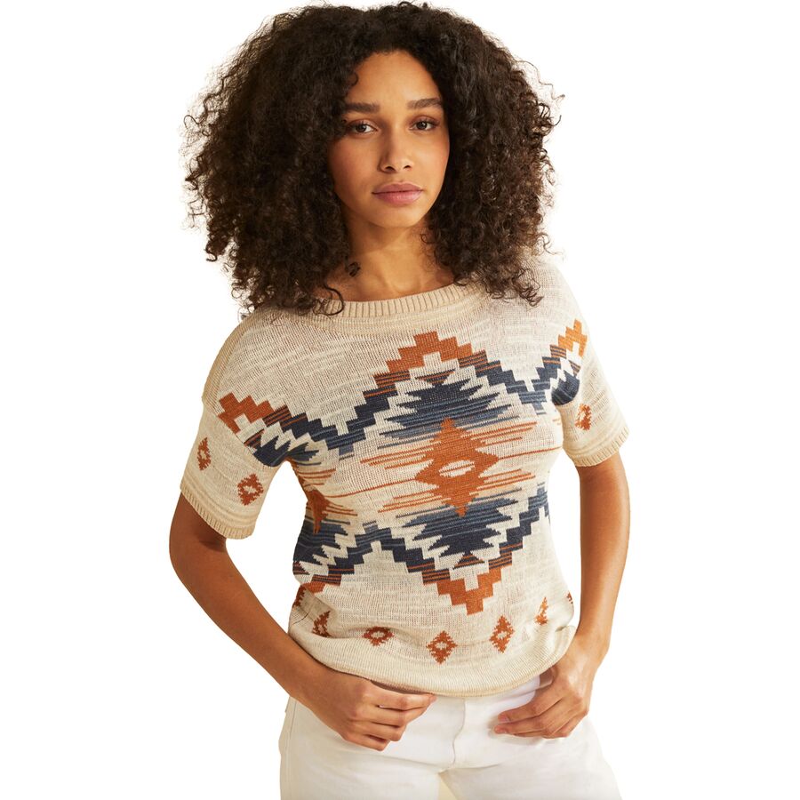 Short-Sleeve Graphic Pullover - Women's