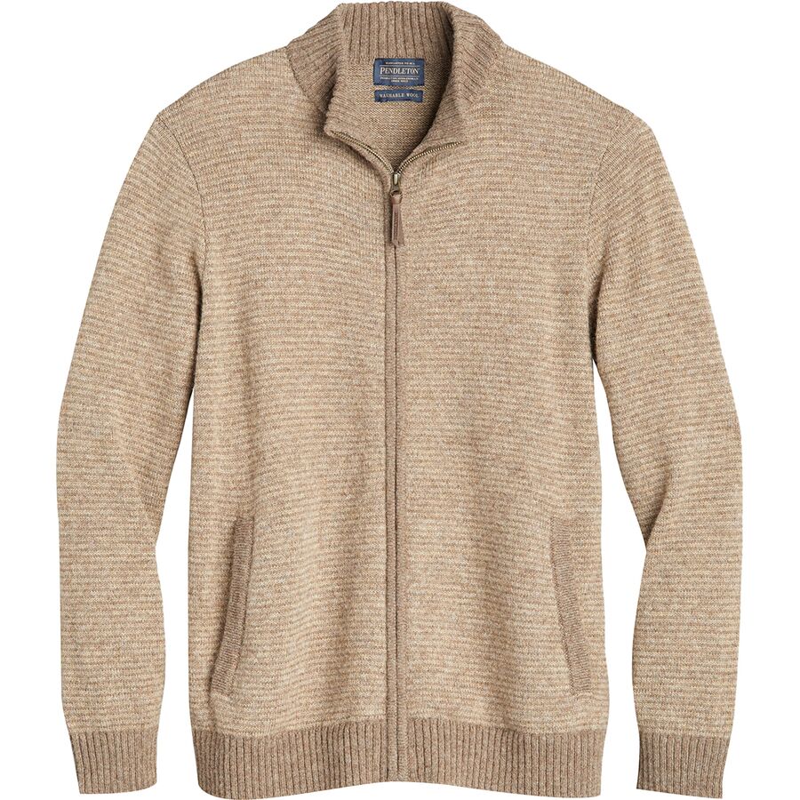 Shetland Full-Zip Sweater - Men's