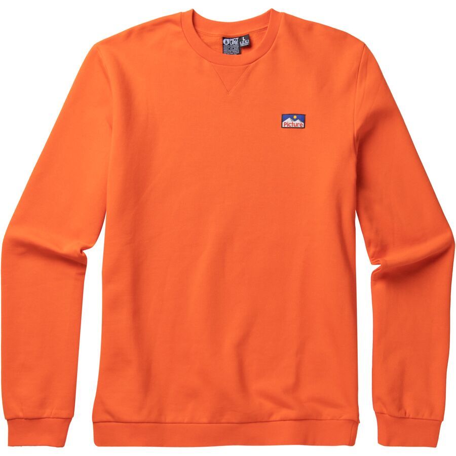Outdoor Back Print Crew Sweatshirt - Men's