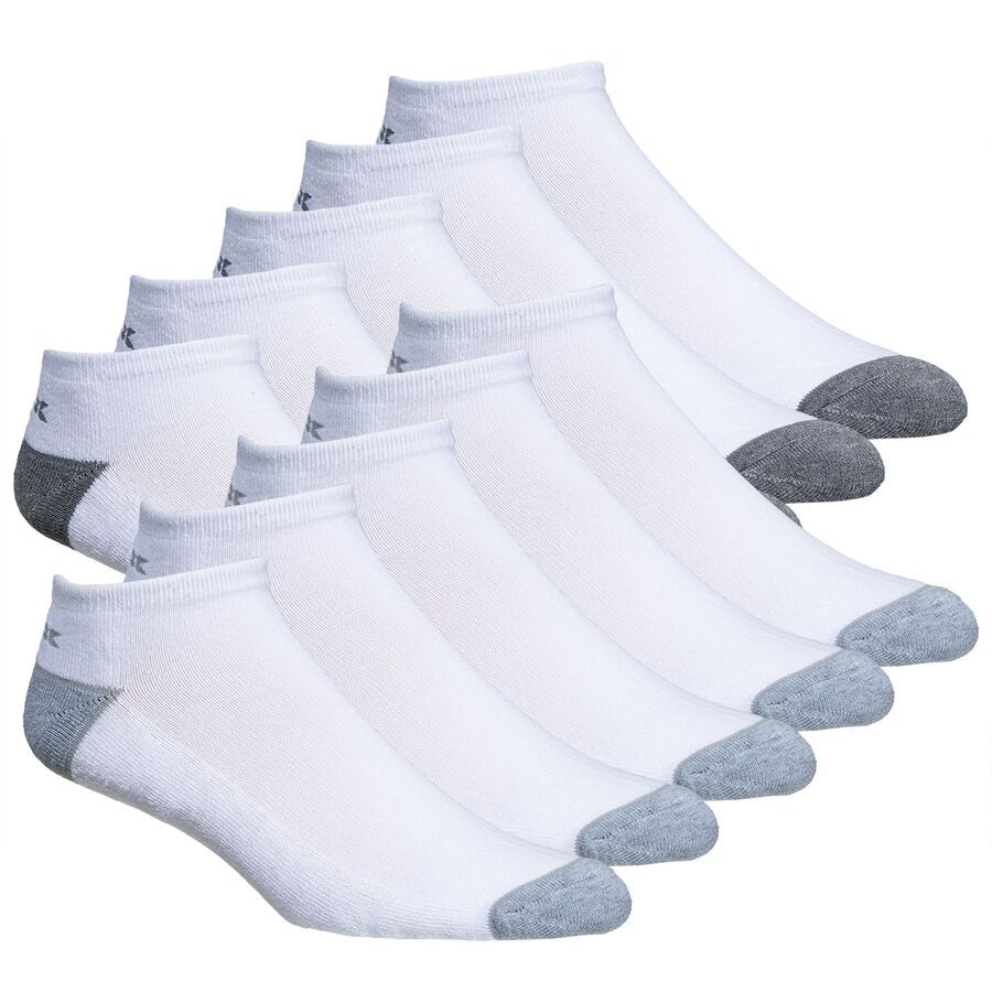 1/2 Terry No Show Sock - 10-Pack - Men's