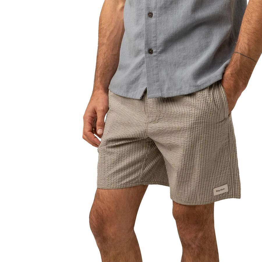 Seersucker Stripe Jam Shorts - Men's