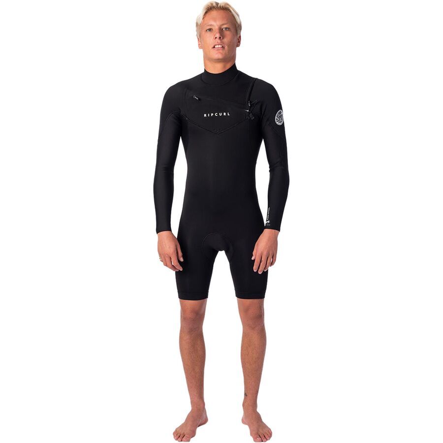 Dawn Patrol 2/2 GB Chest-Zip Long-Sleeve Springsuit - Men's