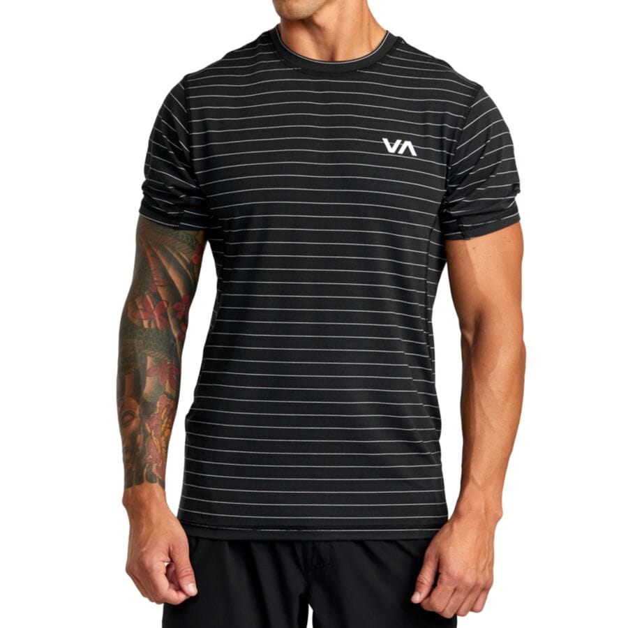 Sport Vent Stripe Short-Sleeve Shirt - Men's