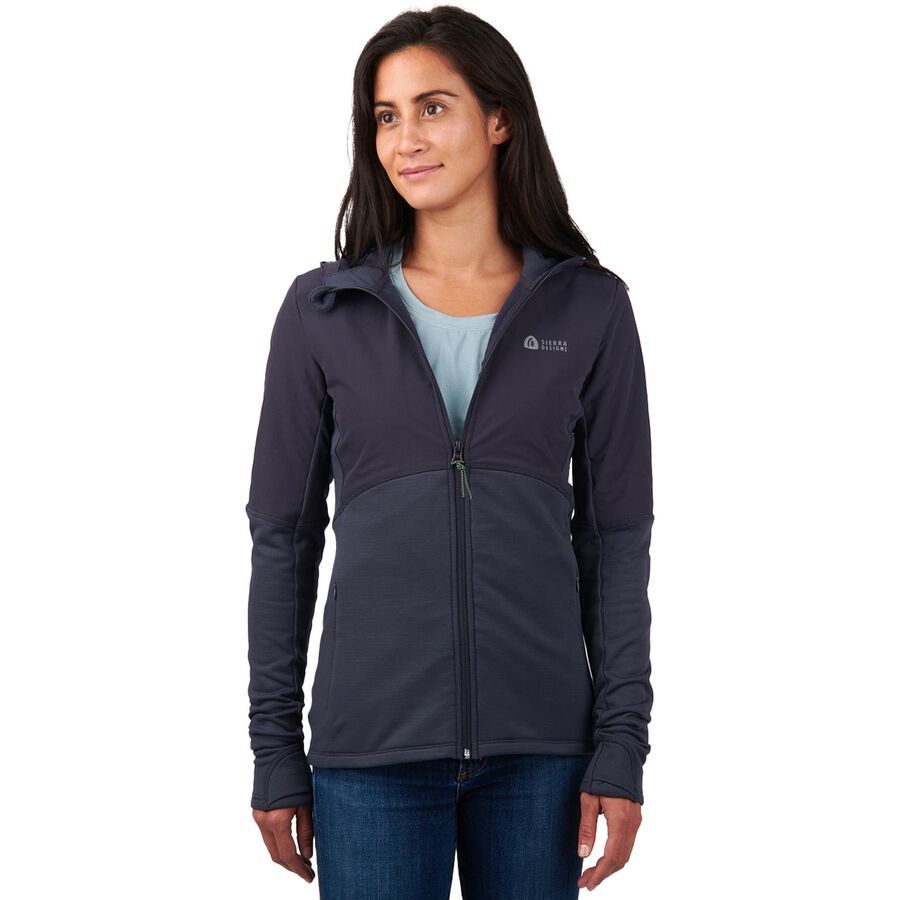 Cold Canyon Full-Zip Hybrid Hoodie - Women's
