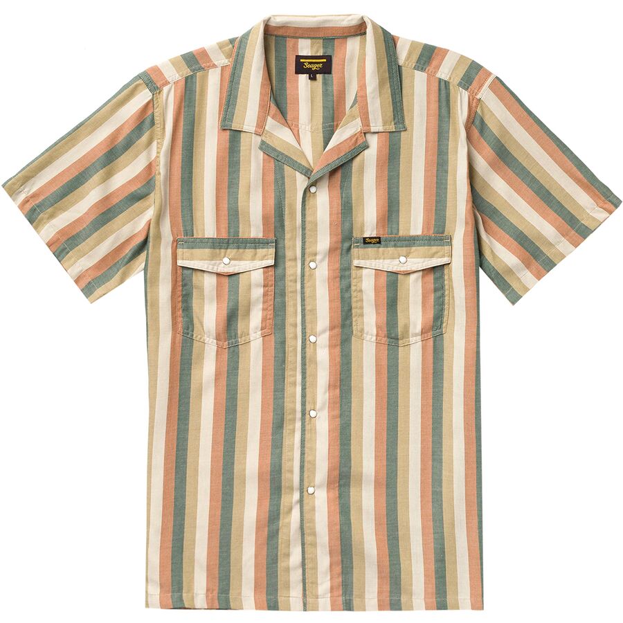 Whippersnapper Striped Short-Sleeve Shirt - Men's