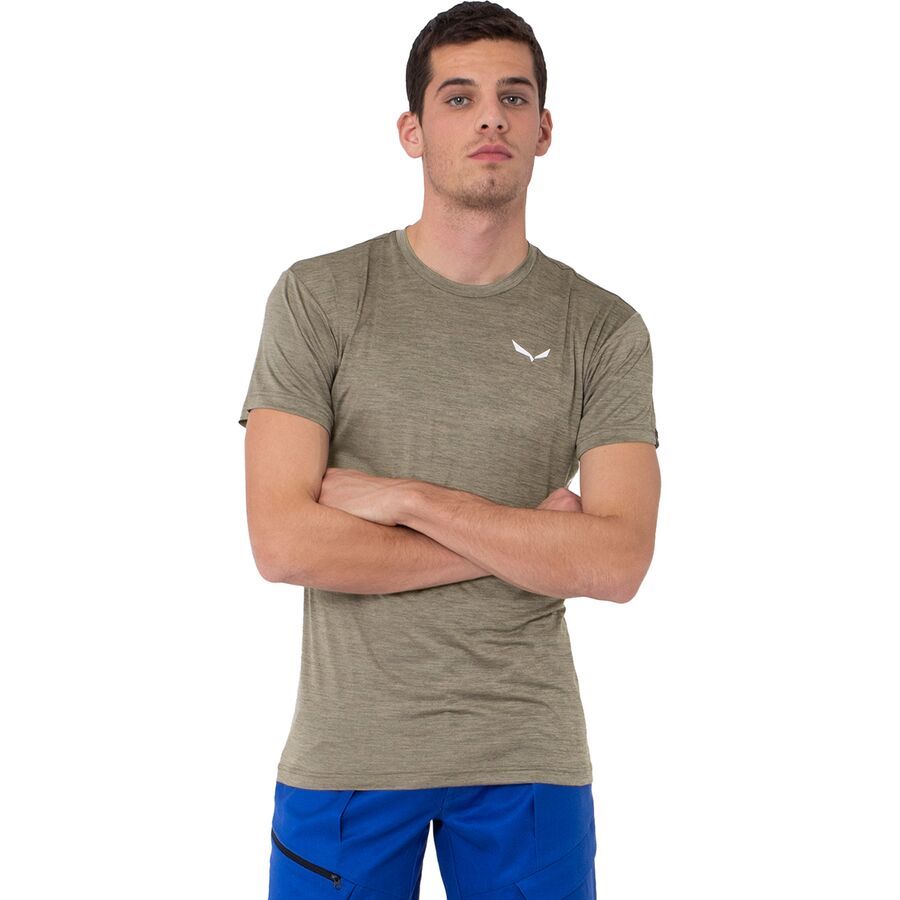 Puez Melange Dry Short-Sleeve Shirt - Men's