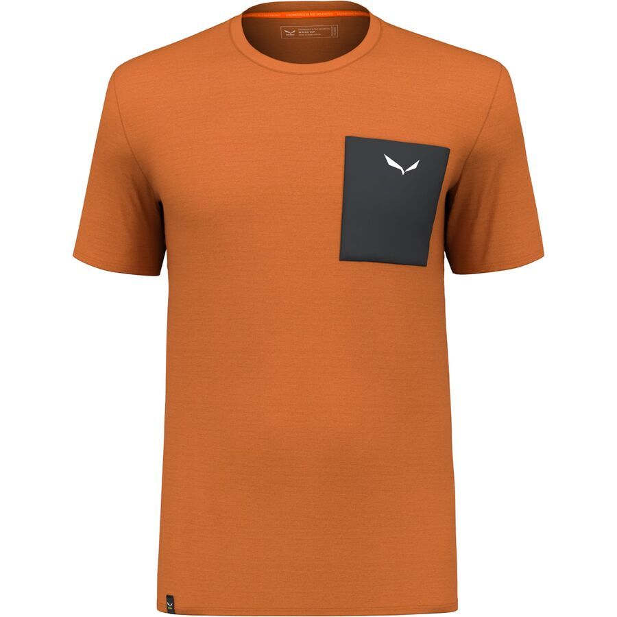 Pure Logo Pocket Merino T-Shirt - Men's