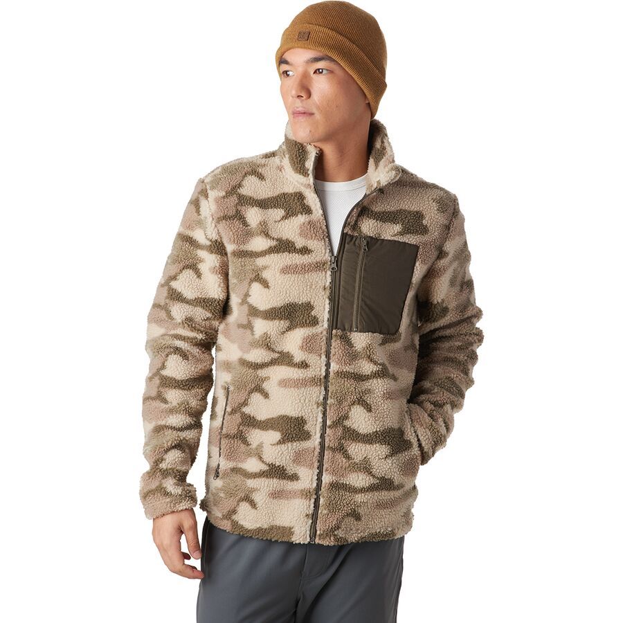Stoic Wooly Sherpa FullZip Jacket Men's Men