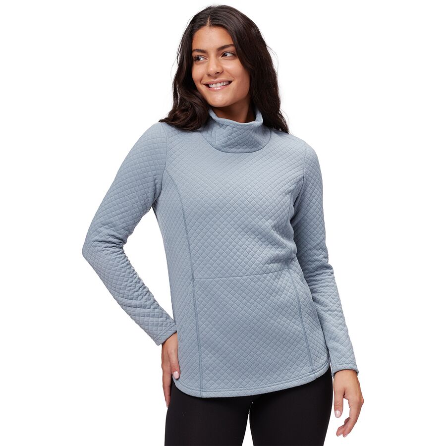 Quilted Cowl Neck Pullover - Past Season - Women's