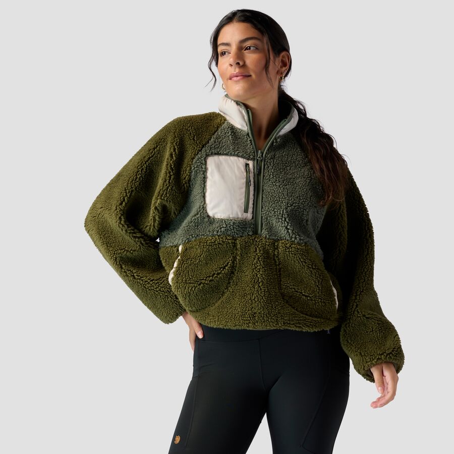 MTN 1/2-Zip High Pile Fleece Pullover - Women's