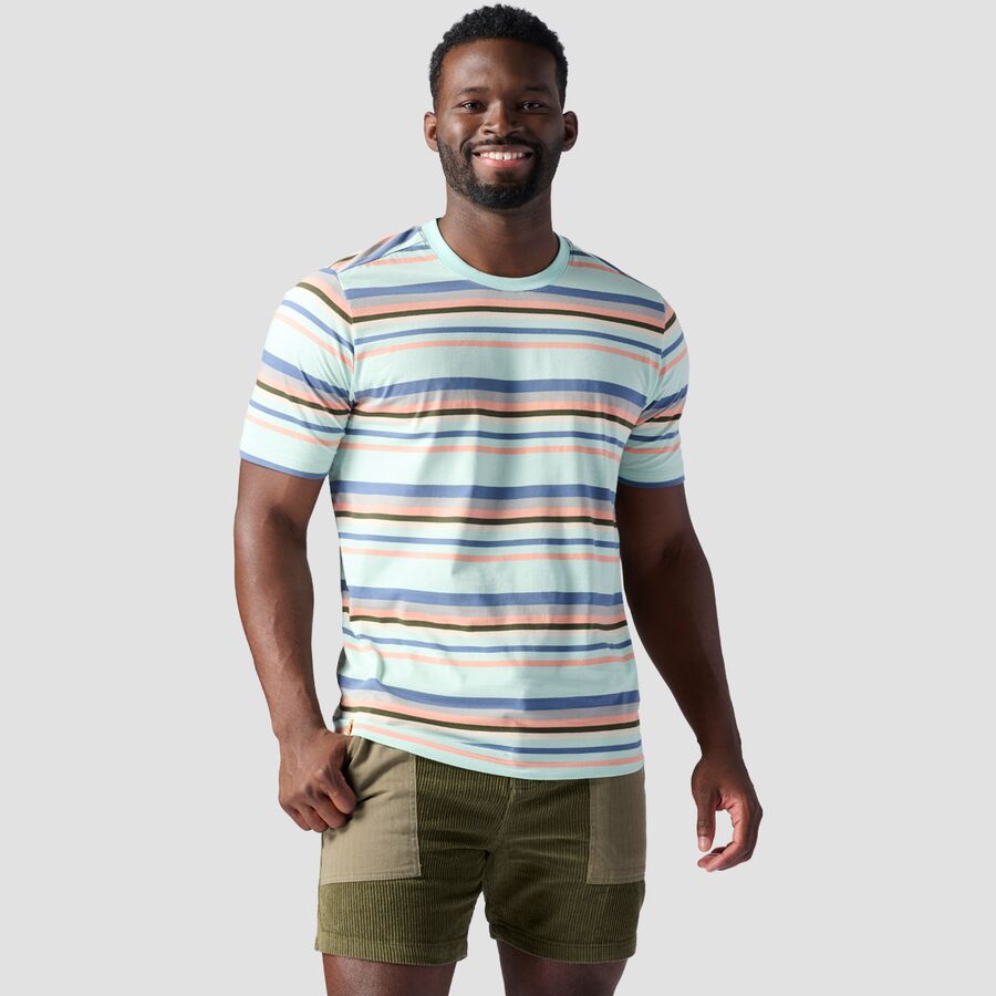 Short-Sleeve Striped T-Shirt - Men's