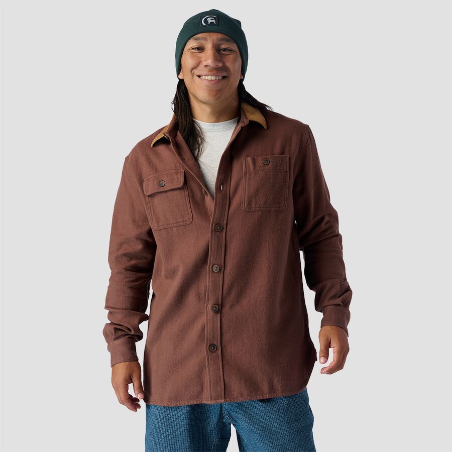 Brushed Flannel Button Down - Men's