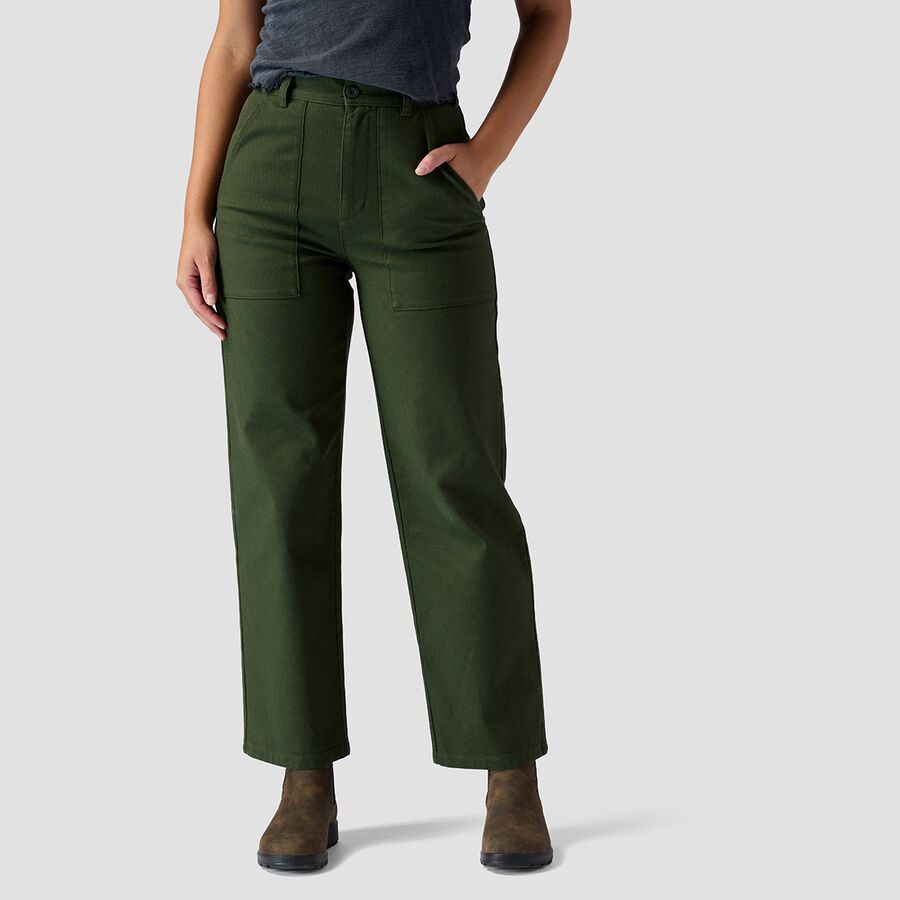 Cotton Canvas Pant - Women's