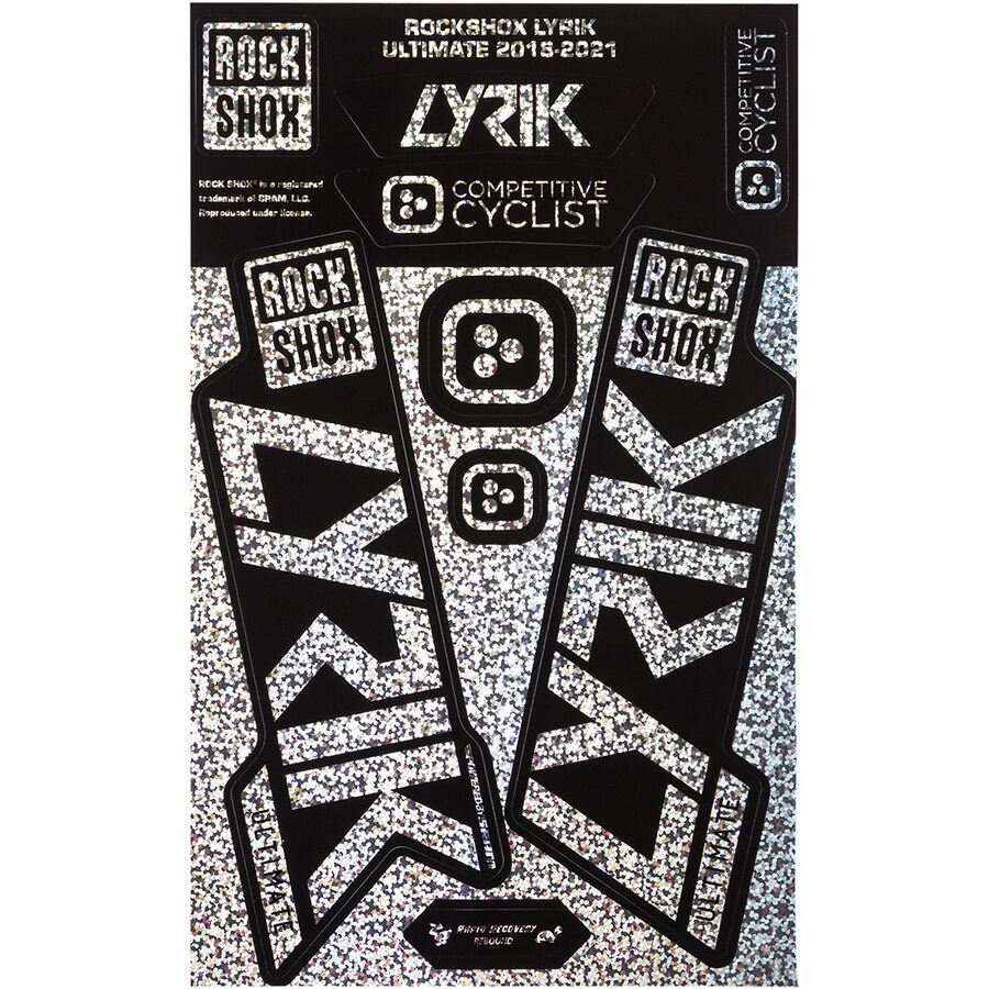 Rockshox Lyrik Decal Kit
