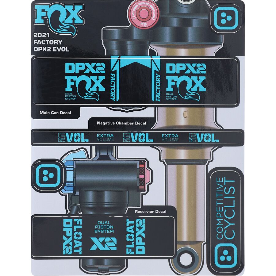 Fox DPX2 Decal Kit