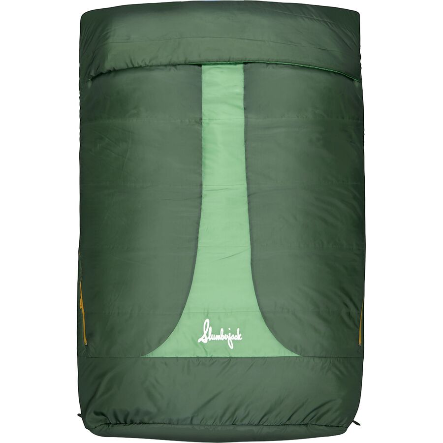 Grizzly Glades 25F 2P Hooded Sleeping Bag: 25F Synthetic