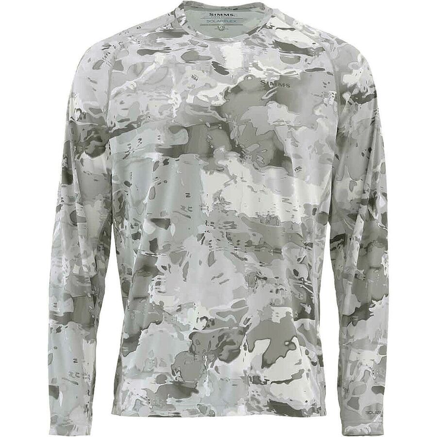 SolarFlex Long-Sleeve Crewneck Print Shirt - Men's