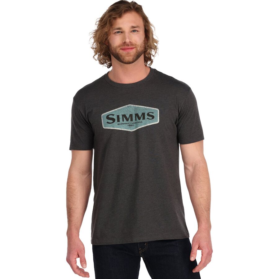 Simms Logo Frame T-Shirt - Men's
