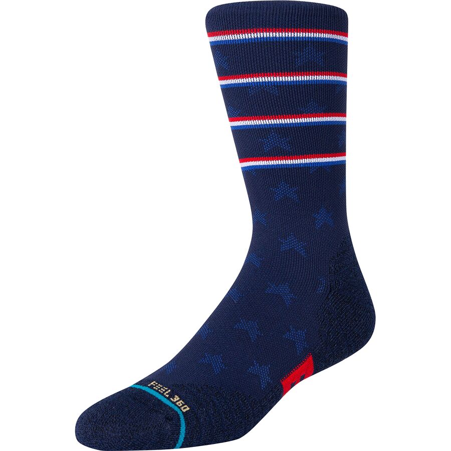 Independence Crew Running Sock
