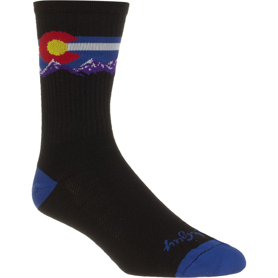 Colorado Mountain 6in Wool Socks
