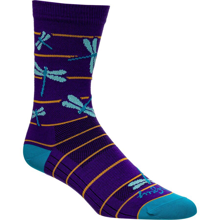 Dragonflies 6in Sock
