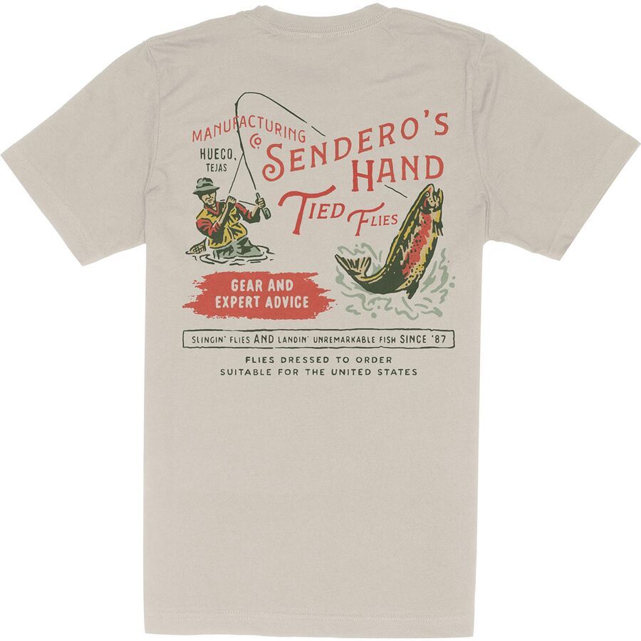 Hand Tied Flies T-Shirt - Men's