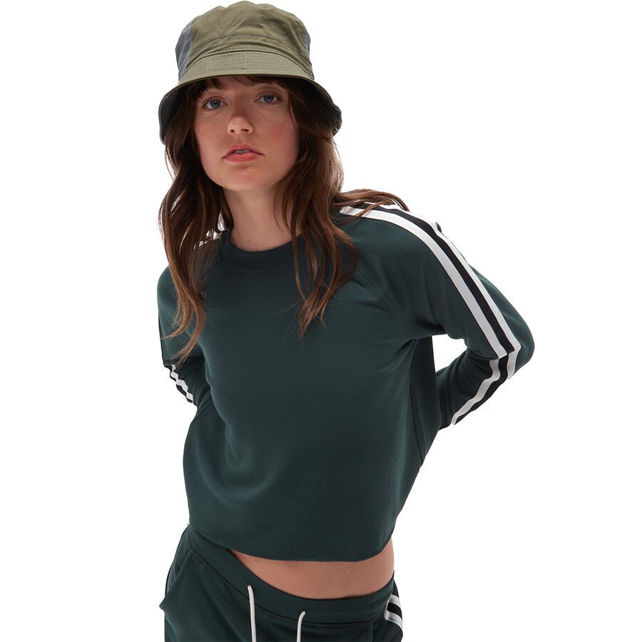 Cropped Warmup Fleece Sweatshirt - Women's