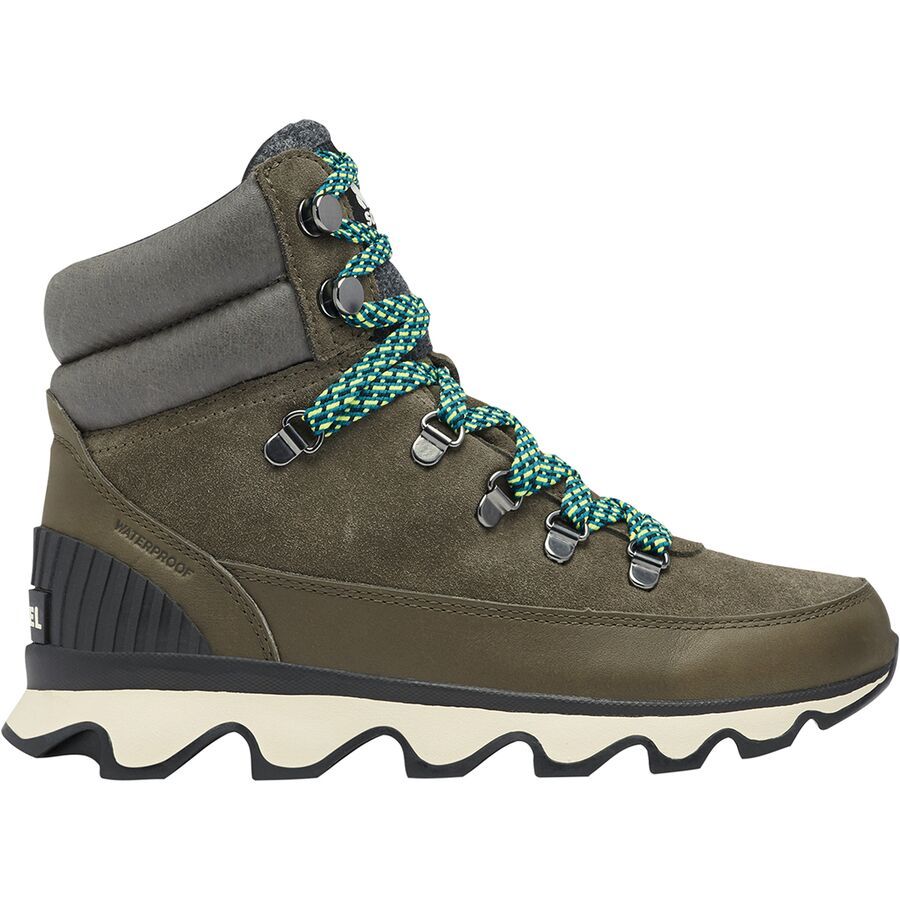 kinetic conquest leather & suede hiking boots