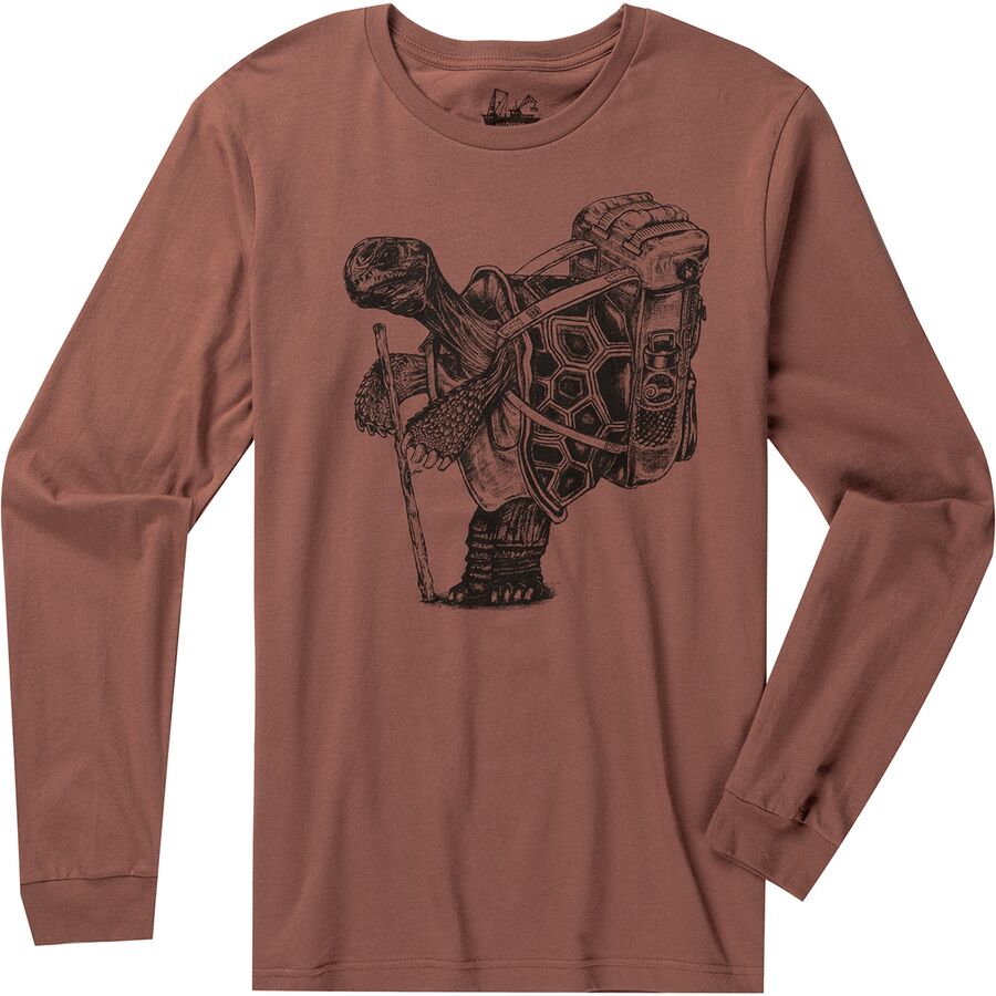 Hiking Tortoise Long-Sleeve T-Shirt - Men's