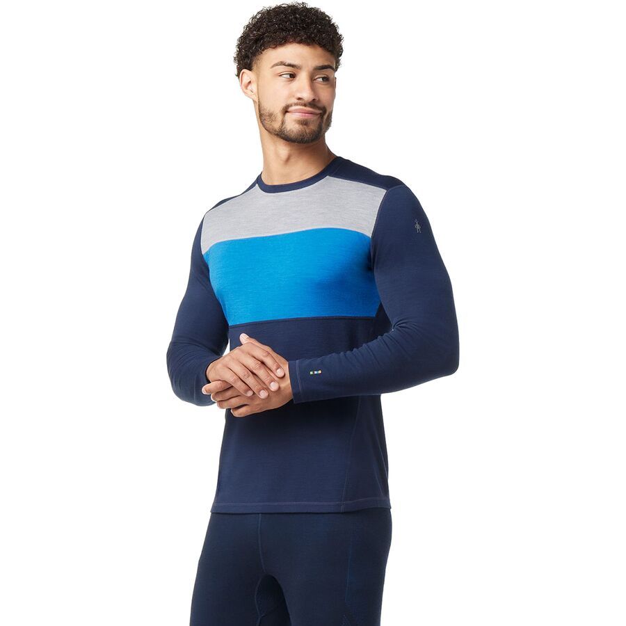Merino 250 Baselayer Colorblock Crew - Men's