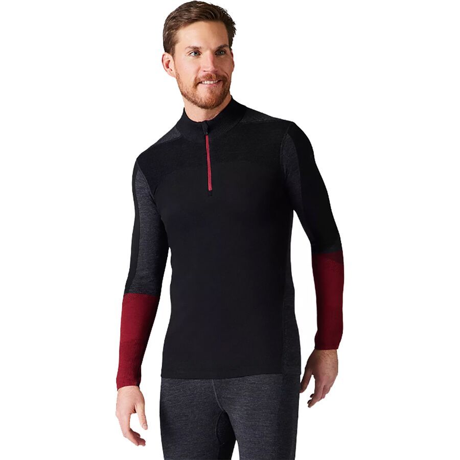 Intraknit Merino 200 Colorblock 1/4-Zip Top - Men's