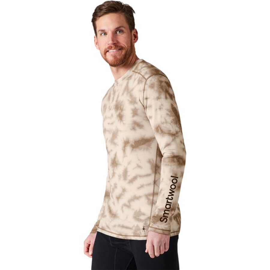 Merino 250 Baselayer Plant-Based Dye Logo Crew - Men's