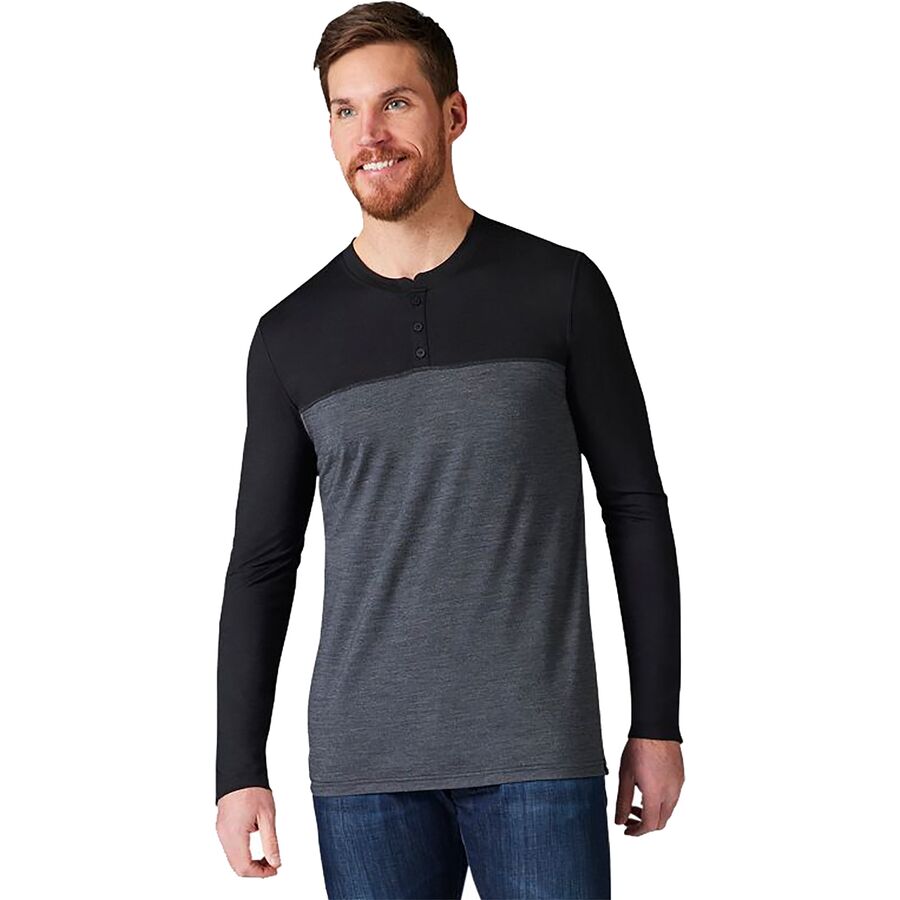 Merino Sport 150 Henley Long-Sleeve Shirt - Men's