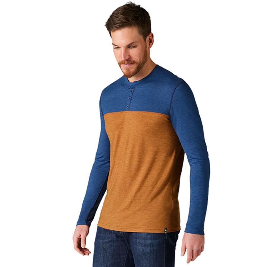 Merino Sport 150 Henley Long-Sleeve Shirt - Men's